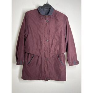 Vintage Highlands 00s Military Parka Contrast Shearling Collar Size M